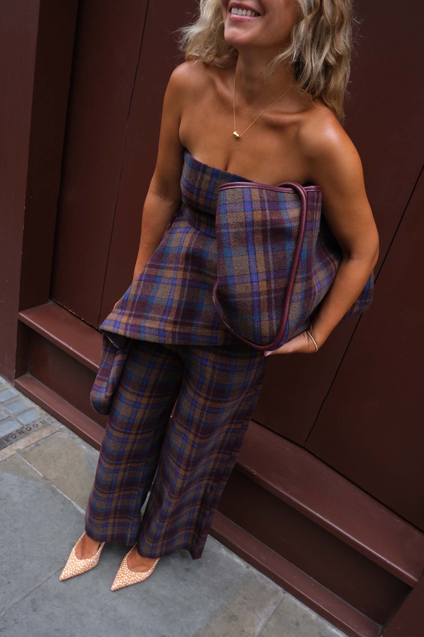 Check Bryony Trousers view 3