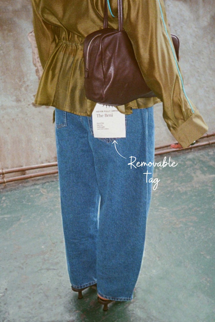 Indigo Beni Barrel Jeans view 4